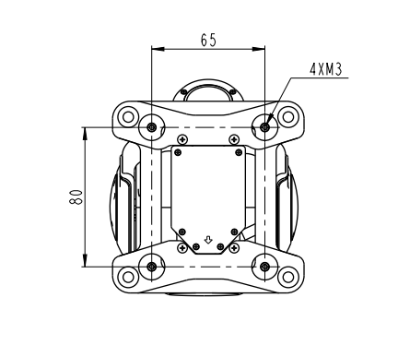 TX108IA-HNV000T635L000三軸單光吊艙