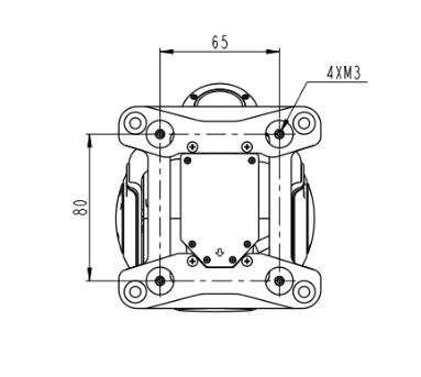 TX108VA-HNV230T000L000三軸單光吊艙