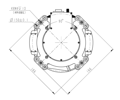 S155TA-NNV230T660L305兩軸三光吊艙
