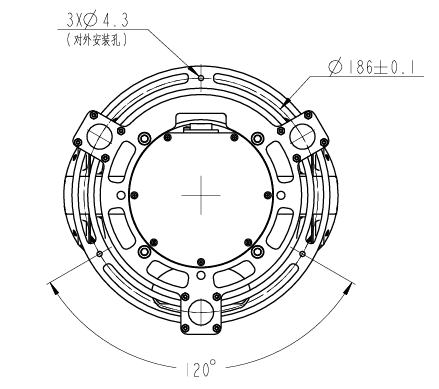 S200TA兩軸三光吊艙 S200TA兩軸三光吊艙